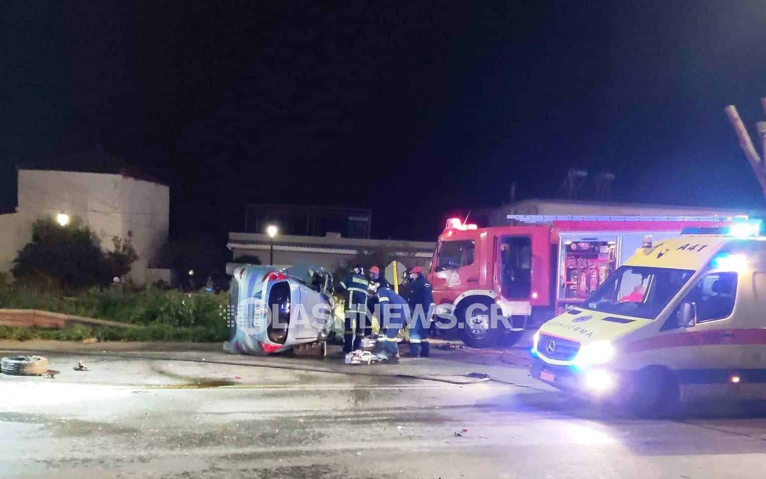 Χανιά: Νέα τραγωδία - Νεκρός 20χρονος σε τροχαίο στα Χανιά (φωτο)