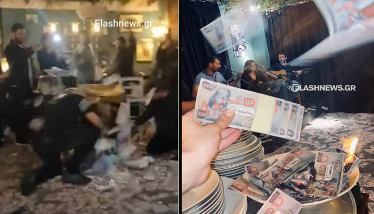 Χανιά: Έσπασαν από πιάτα μέχρι μπιντέδες σε ταβέρνα και έβαλαν φωτιά σε «πεντοχίλιαρα» (φωτο - video)