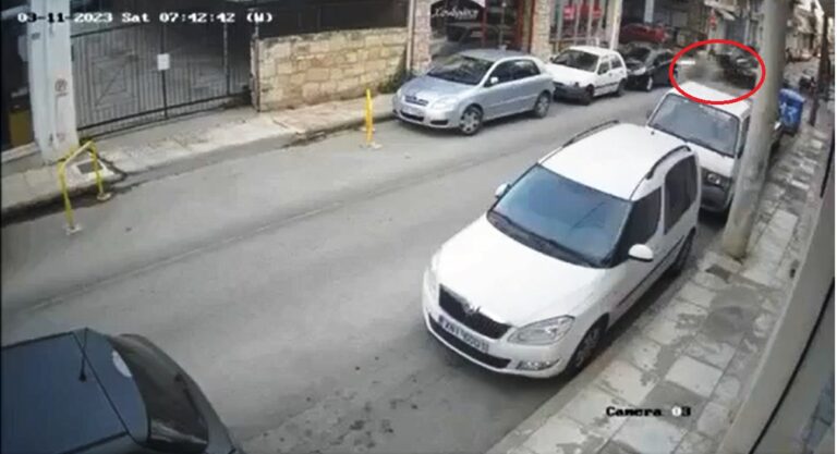 Χανιά: Βίντεο σοκ - Η στιγμή της σύγκρουσης στο κέντρο των Χανίων που προκάλεσε ακρωτηριασμό 29χρονου