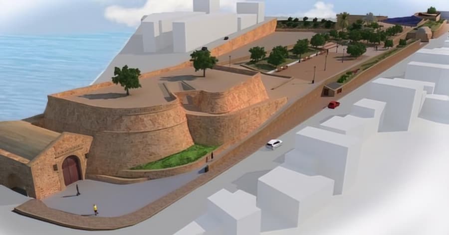 Χανιά: Έτσι θα είναι το ανατολικό ανάχωμα και τα τείχη μετά την αποκατάσταση (φωτο)