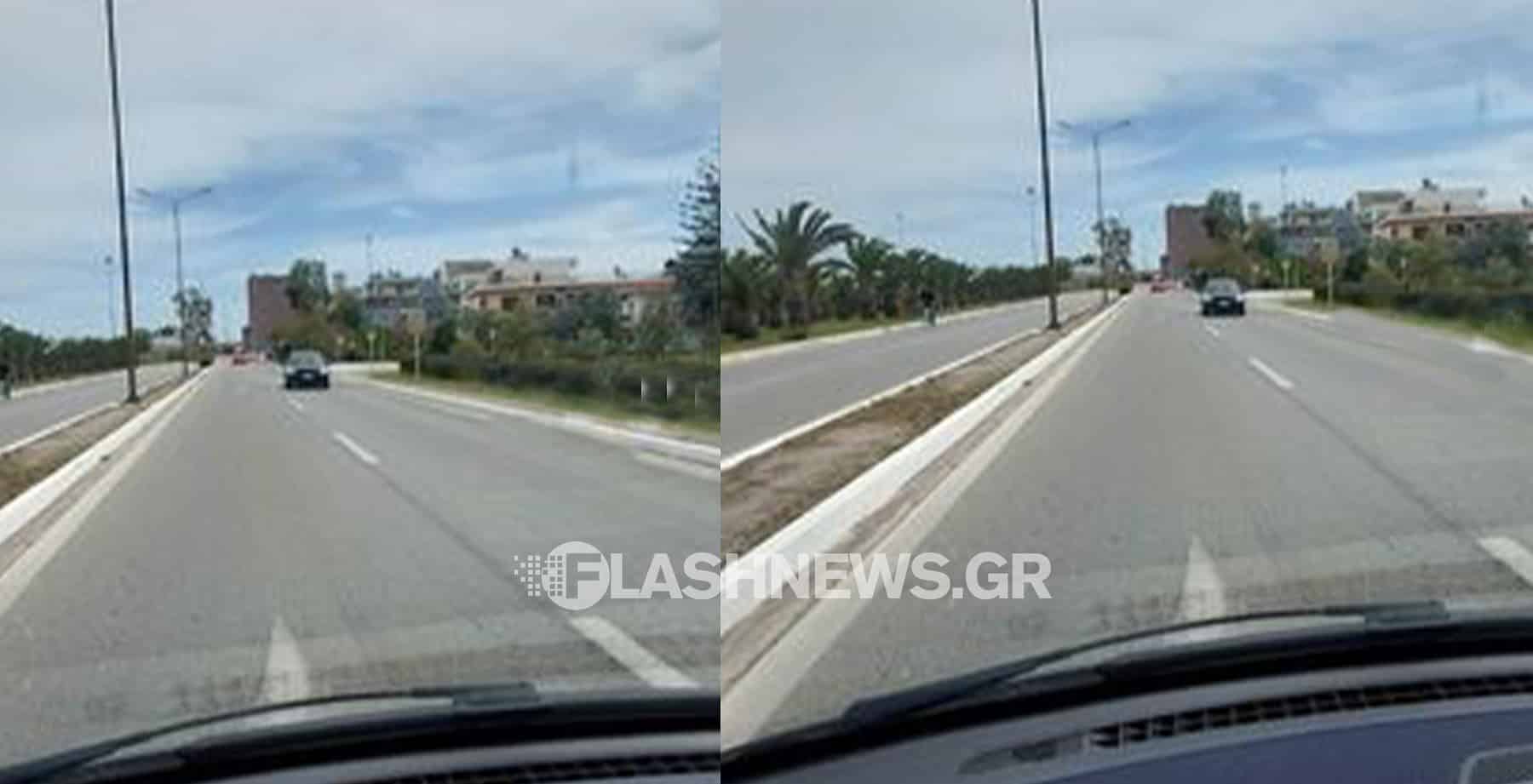Χανιά: Απίστευτο! Πήγαινε «τέρμα» αντίθετα στο λιμάνι της Σούδας (φωτο)