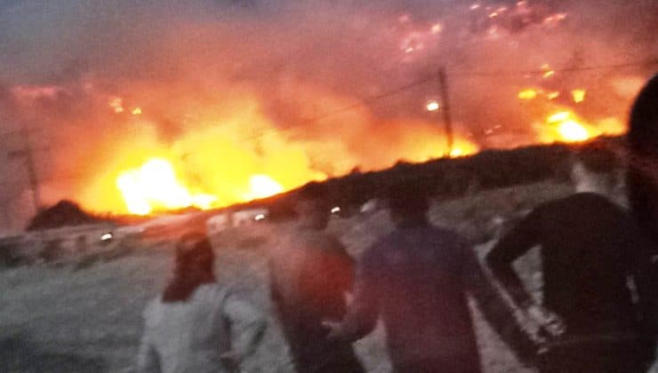 Χανιά: Μεγάλη πυρκαγιά εκδηλώθηκε στο Σφηνάρι Κισάμου (φωτο - video)