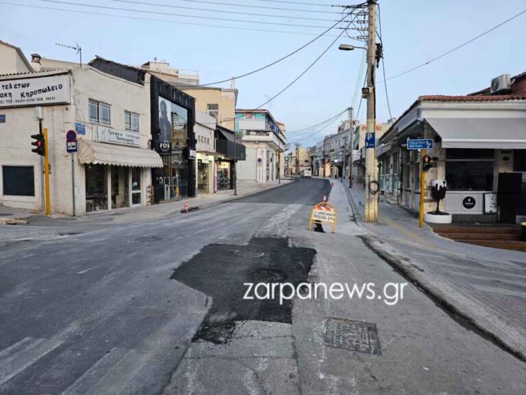 Χανιά: Τα κατάφεραν… Ασφαλτόστρωσαν Σκαλίδη και Χατζημιχάλη Γιάνναρη σε λιγότερο από 24 ώρες (φωτο)