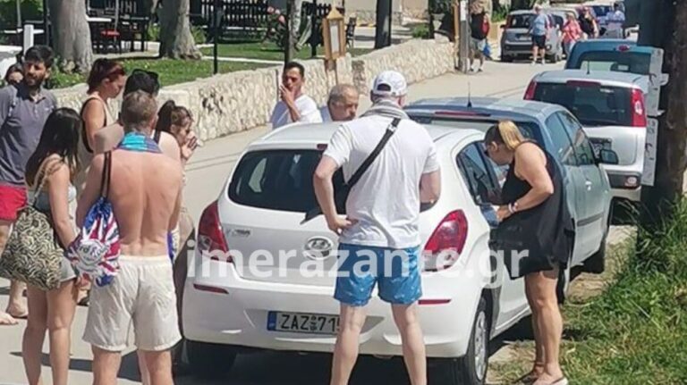 Ζευγάρι Δανών άφησαν το ενός έτους παιδί τους στο αυτοκίνητο για να πάνε να ψωνίσουν (φωτο)