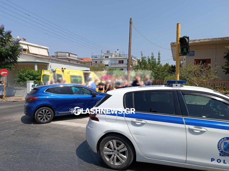Χανιά: Σοβαρό τροχαίο με τραυματισμό στο κέντρο της πόλης – Σύγκρουση ΙΧ με μηχανάκι (φωτο)