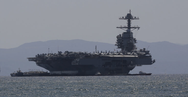 Χανιά: Έρχεται στη Σούδα το γιγαντιαίο πυρηνοκίνητο αεροπλανοφόρο των ΗΠΑ «USS Gerald Ford»