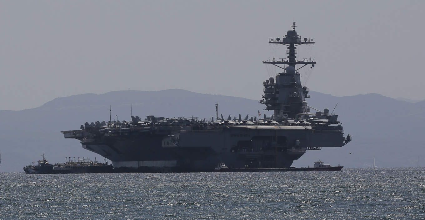 Χανιά: Έρχεται στη Σούδα το γιγαντιαίο πυρηνοκίνητο αεροπλανοφόρο των ΗΠΑ «USS Gerald Ford»