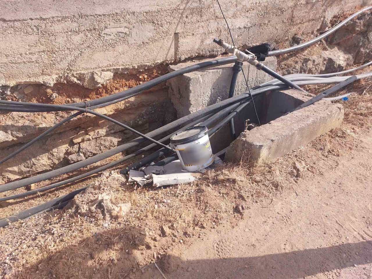 Χανιά: Έκρυβε 15 κιλά κάνναβης σε αγωγό όμβριων υδάτων! (φωτο)