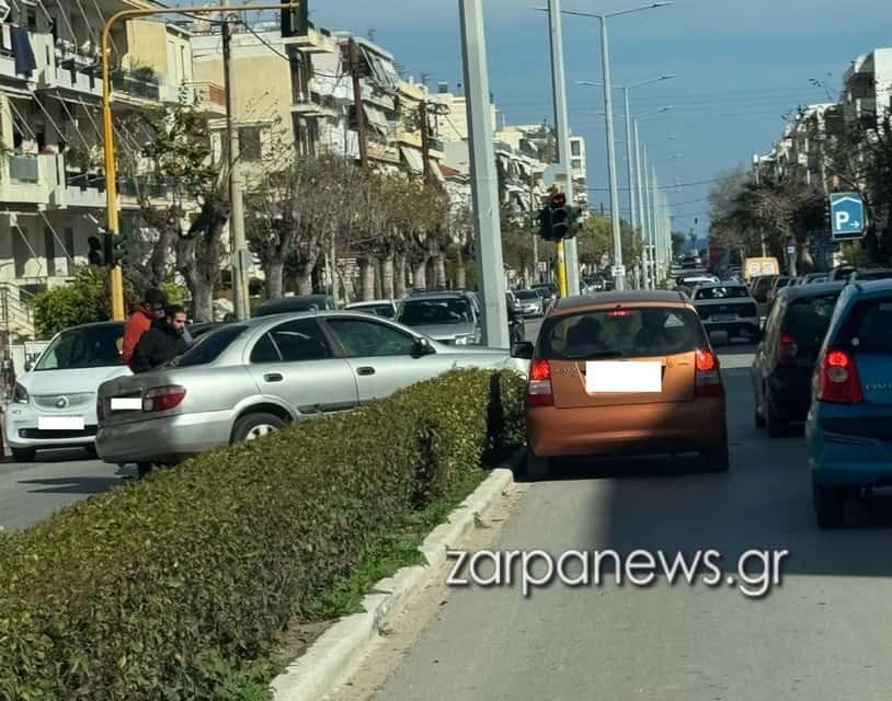Χανιά: Πρωινό τροχαίο στα Δικαστήρια με αυτοκίνητο στο αντίθετο ρεύμα στην Ηρώων Πολυτεχνείου (Video)