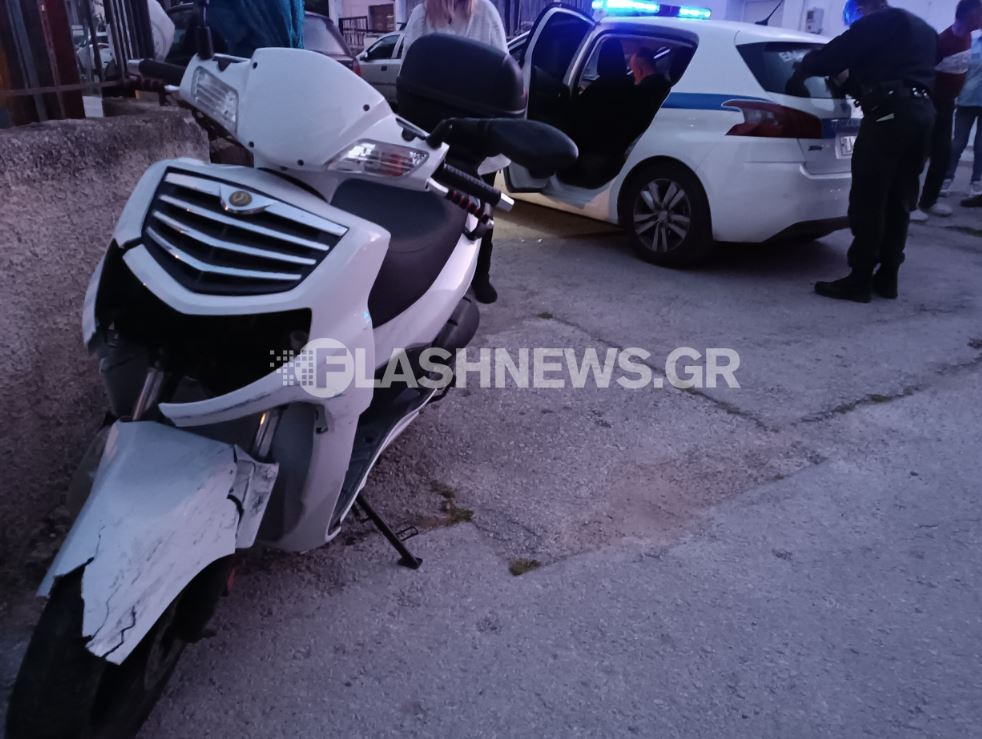 Χανιά: Τροχαίο ατύχημα με δύο τραυματίες στην πόλη (φωτο)