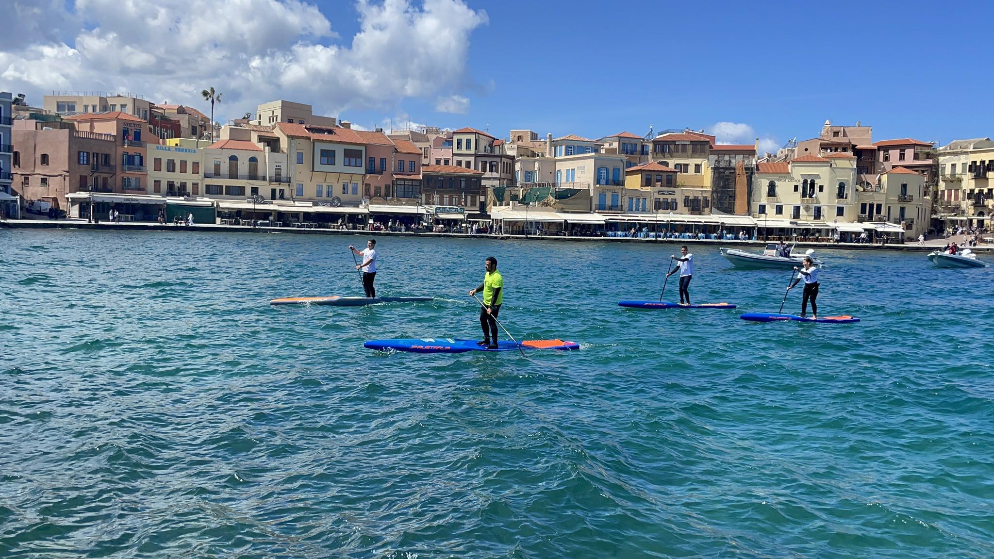 Χανιά: Επέστρεψε ο Γιώργος Κλεινάκης και η ομάδα του Paddling Greece (video)