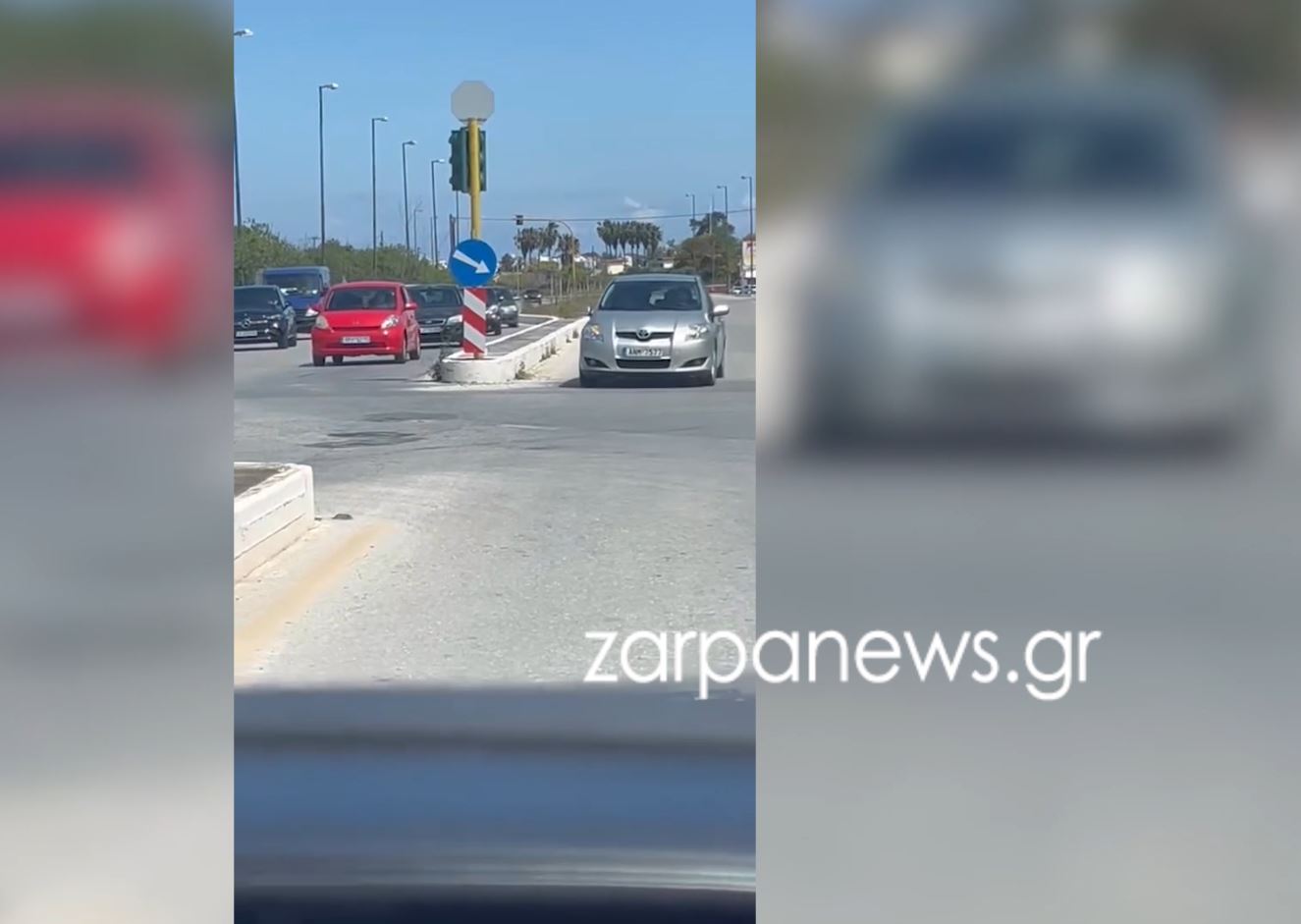 Χανιά: Ποιες κλήσεις της Τροχαίας; – Μπήκε ανάποδα στον κόμβο των Μουρνιών κι έφυγε… άρχοντας (video)