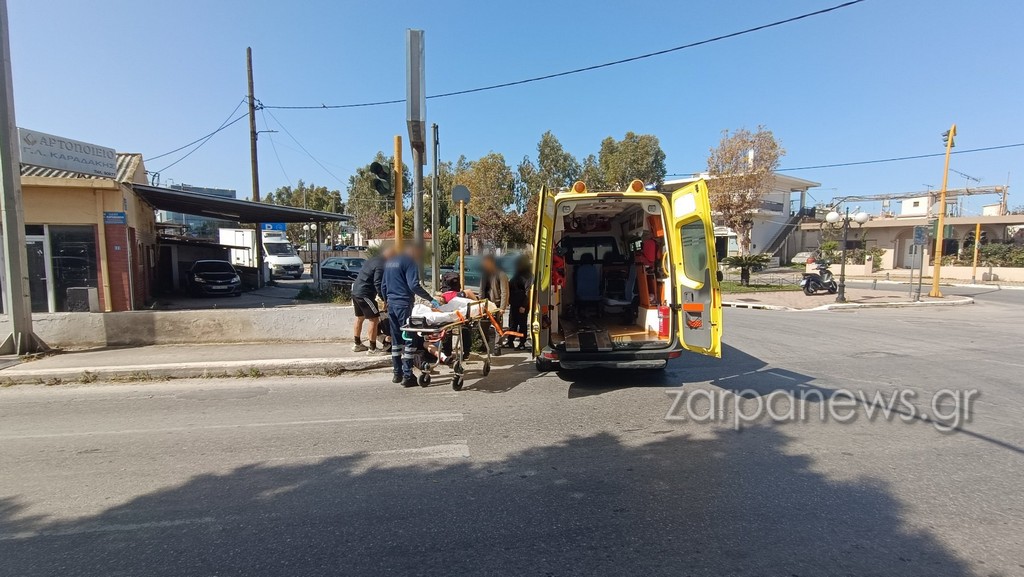 Χανιά: Τροχαίο στον Καλυκά – Τραυματίστηκε ένας άνδρας (φωτο)