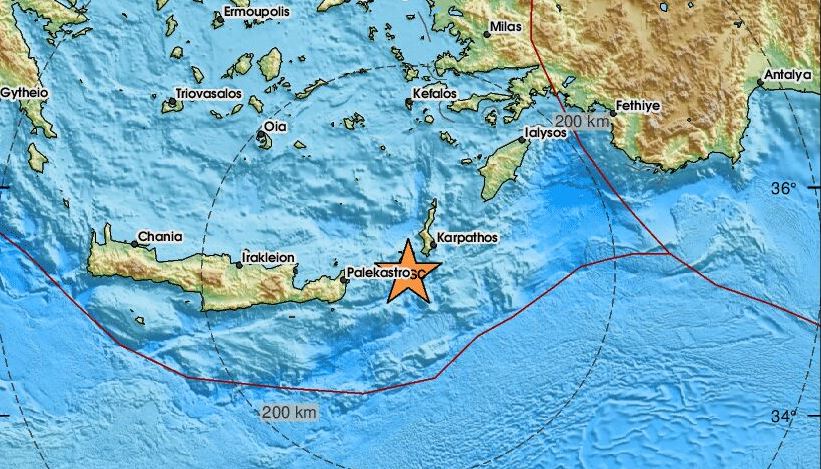 Σεισμός 6 Ρίχτερ ταρακούνησε και την Κρήτη τα ξημερώματα – Μήνυμα από το 112 για κίνδυνο εκδήλωσης τσουνάμι