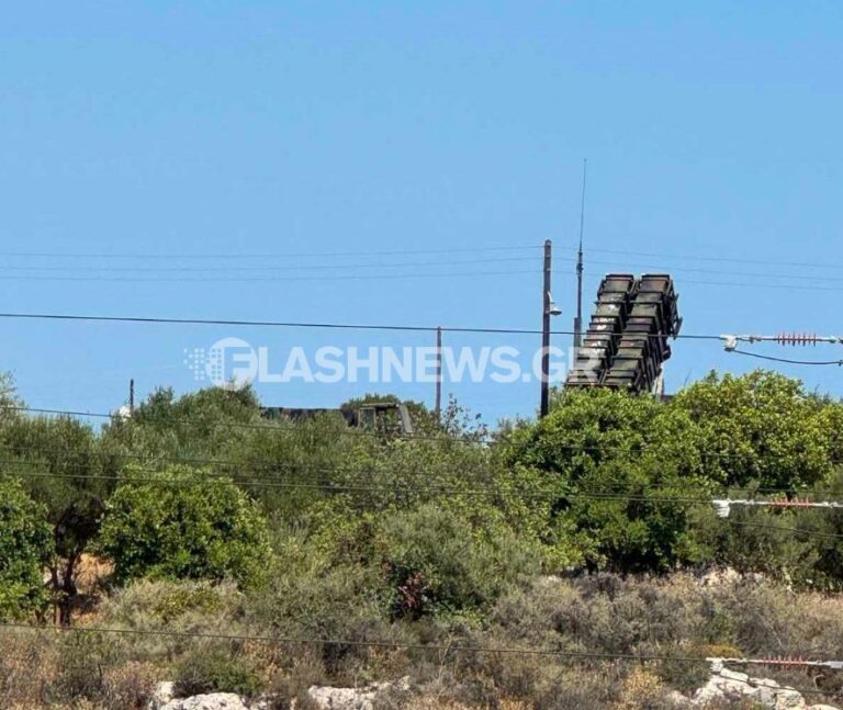 Χανιά: Εγκαταστάθηκαν πύραυλοι Patriot για την αμυντική θωράκιση της περιοχής (φωτο)