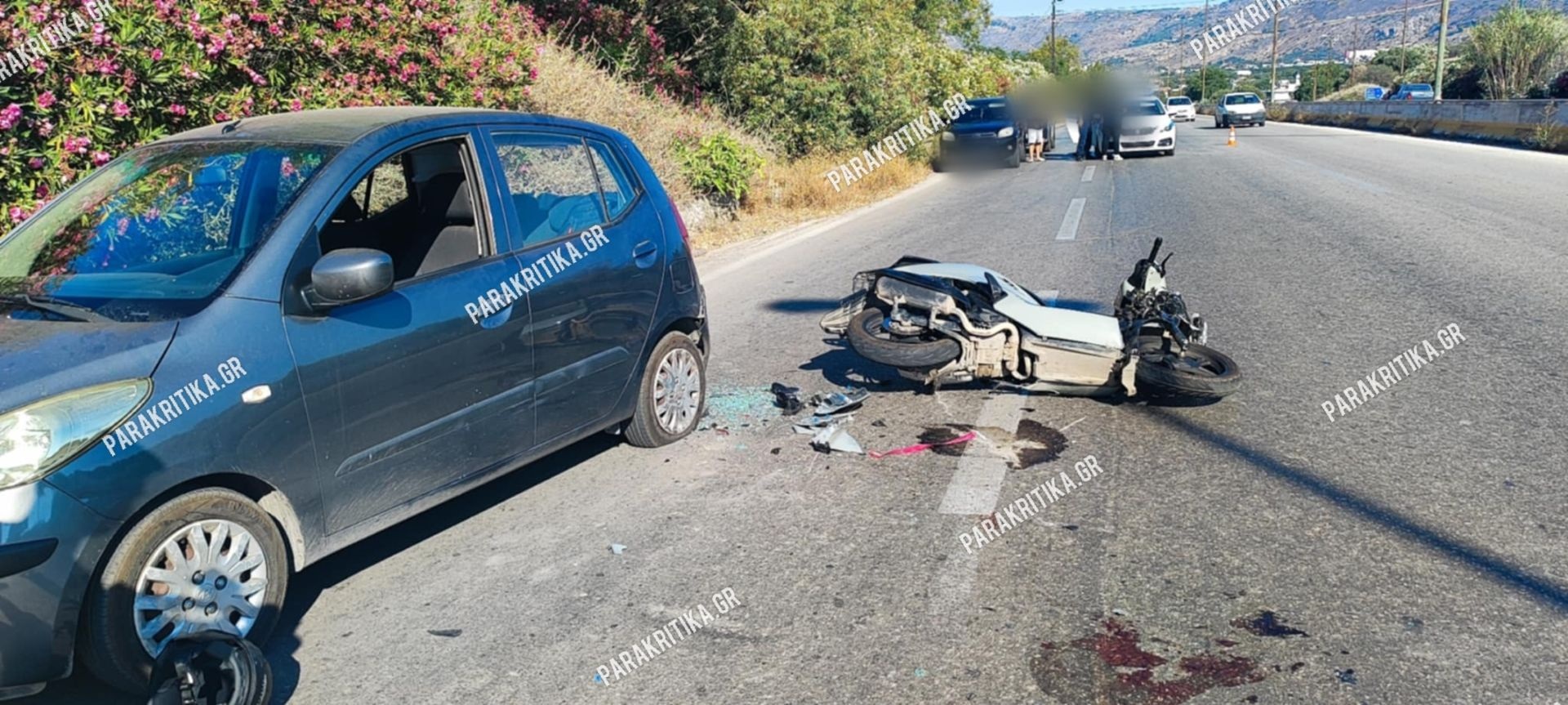 Χανιά: Σοβαρότατο τροχαίο στον κόμβο Βαμβακόπουλου – Χαροπαλεύει νεαρή γυναίκα (φωτο)