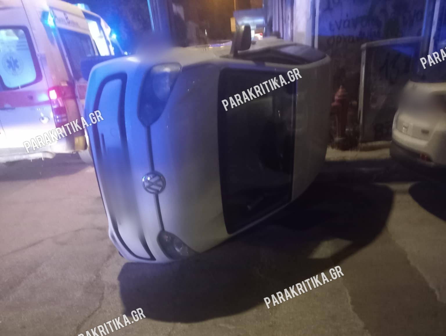 Χανιά: Δύο τραυματίες σε τροχαίο στο κέντρο της πόλης (φωτο)