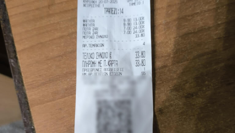 Χανιά: Δύο σουβλάκια πίτα και δύο μπύρες… 34 ευρώ, στο Ενετικό Λιμάνι (φωτο)