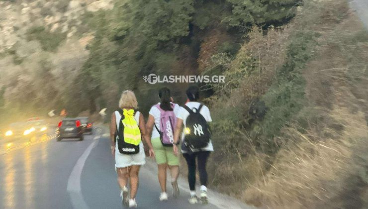 Χανιά: Εκατοντάδες οι πιστοί στον Άγιο Φανούριο παραμονή της γιορτής – Πολλοί οι πιστοί που πήγαν με τα πόδια από την εθνική