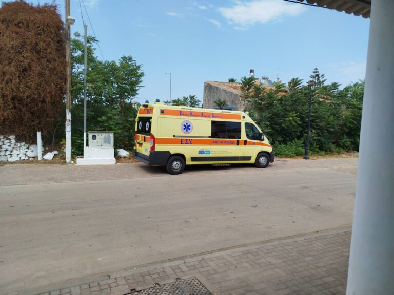 Χανιά: Νέος σταθμός ΕΚΑΒ στο Αρώνι Ακρωτηρίου (φωτο)