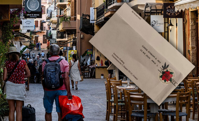 Απίστευτο θράσος: Γράμμα με απειλές από τις… ΗΠΑ σε Χανιώτισσα καταστηματάρχη επειδή έχει ταμπέλα που γράφει “Free Palestine”