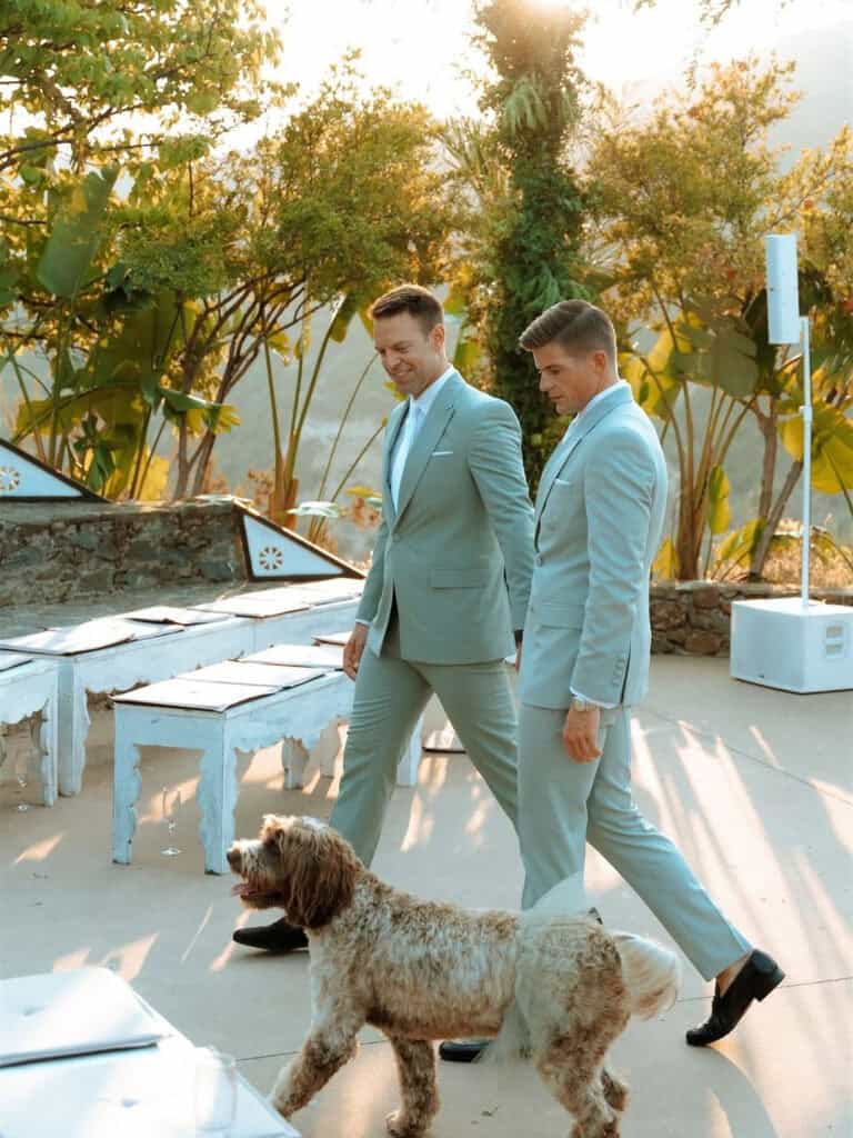 Σε ανάρτησή του μίλησε για το ταξίδι τους, τις δυσκολίες που ξεπέρασαν και το μήνυμα της ισότητας στον γάμο για όλους