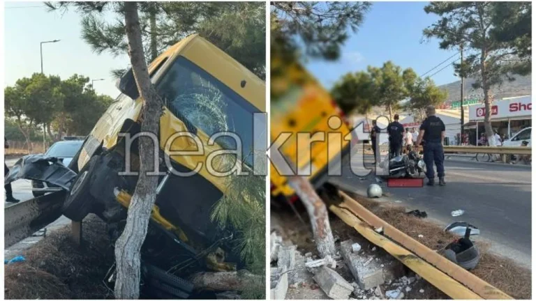 Θανατηφόρο τροχαίο στην Κρήτη: Νεκρός άνδρας μετά από παράσυρση - Σοκάρουν οι εικόνες