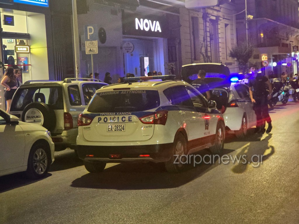 Χανιά: Μεθυσμένοι Αμερικανοί στρατιωτικοί αναστάτωσαν το κέντρο της πόλης - Καυγάδισαν μεταξύ τους, έσπασαν αυτοκίνητο (φωτο)