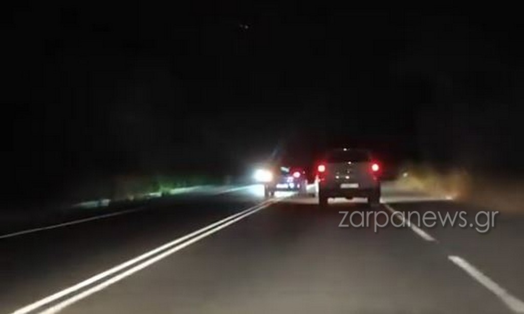 Χανιά: Εγκληματικές προσπεράσεις στον ΒΟΑΚ – Ήρθε σε απόσταση αναπνοής με αυτοκίνητο στο αντίθετο ρεύμα (video)