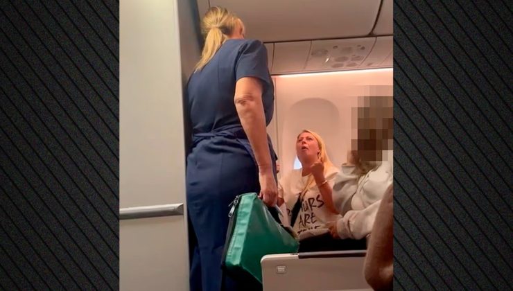 Κρήτη: Η στιγμή που μεθυσμένη Βρετανίδα επιβάτις ουρλιάζει σε πτήση προς την Αίγυπτο αναγκάζοντας τον πιλότο σε προσγείωση στο Ηράκλειο (video)