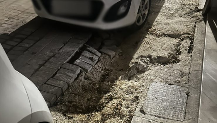 Χανιά: Δυο μήνες ο δρόμος σαν εργοτάξιο αλλά κατά τα άλλα στολίσανε…. (φωτο)