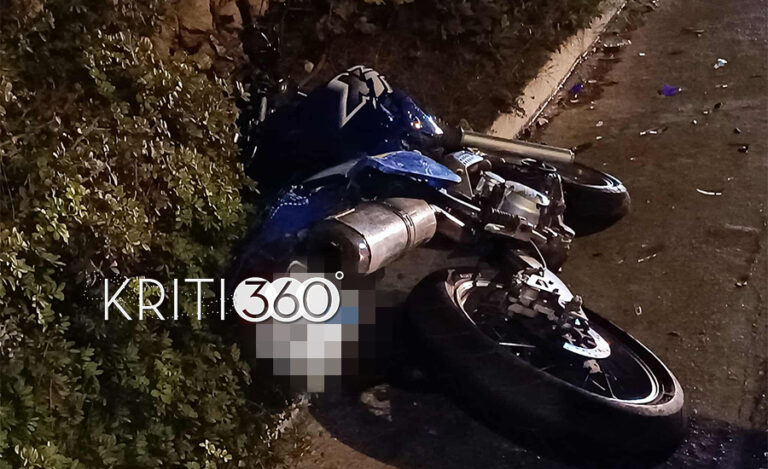 Χανιά: Αυτοκίνητο συγκρούστηκε με μηχανή – Στο νοσοκομείο ο οδηγός του δικύκλου (φωτο)