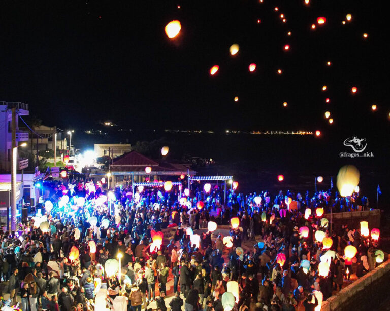 Χανιά: Γέμισε φαναράκια και ευχές ο ουρανός της Κισσάμου με την ευχή… να βγουν αληθινές (φωτο - video)