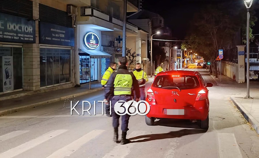 Χανιά: Η τροχαία βγήκε παγανιά στις γιορτές – Φουλ των… ελέγχων στην πόλη κάθε βράδυ (φωτο)