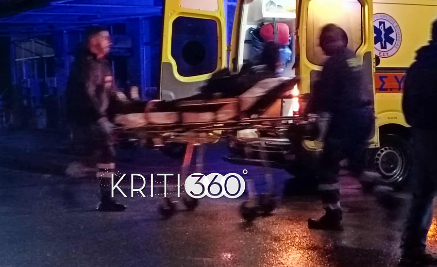 Χανιά: Μηχανάκι συγκρούστηκε με αυτοκίνητο - Στο νοσοκομείο οδηγός μηχανή (φωτο)