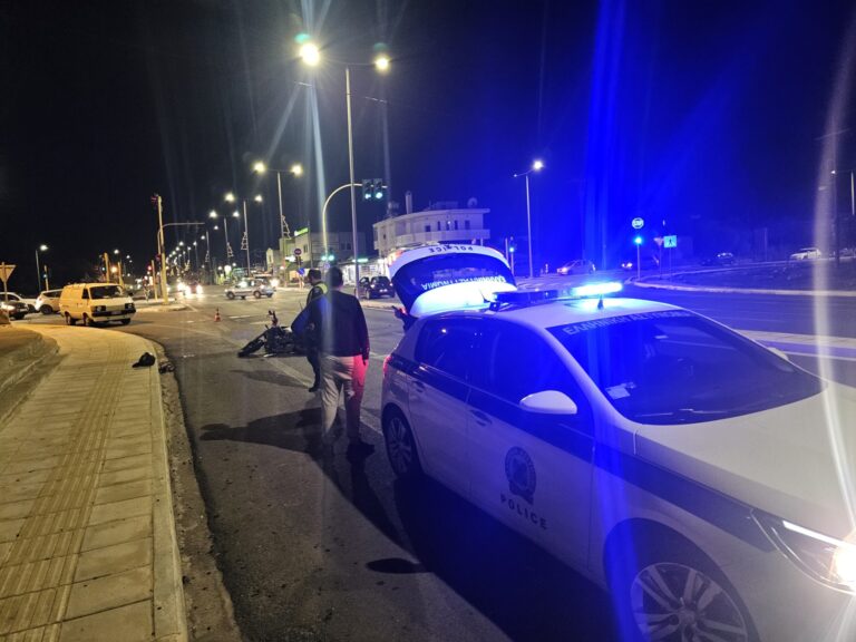 Χανιά: Σοβαρό τροχαίο ατύχημα με εγκατάλειψη στις Μουρνιές – Στο νοσοκομείο οδηγός μηχανής με σοβαρά τραύματα (φωτο)