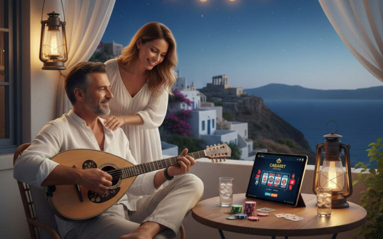 Βραδινή χαλάρωση με παραδοσιακή μουσική και κλασικά παιχνίδια καζίνο στο σπίτι