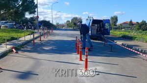 Χανιά: Τέλος στο κυκλοφοριακό χάος στο Νοσοκομείο με κολωνάκια και νέες ρυθμίσεις (φωτο)