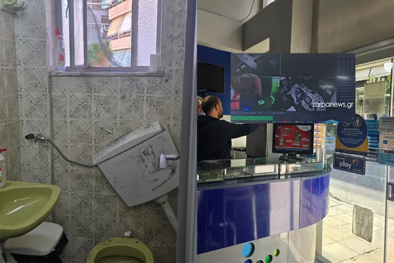 Χανιά: Κινηματογραφική ληστεία σε πρακτορείο ΟΠΑΠ τα ξημερώματα στο κέντρο της πόλης (video - φωτο)