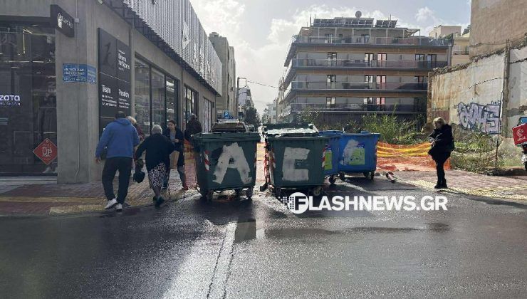 Χανιά: “Πάλι σκάβουν;” – Ο ευρηματικός τρόπος να κλείσουν τη Μανουσογιαννάκηδων και οι απορίες των περαστικών…