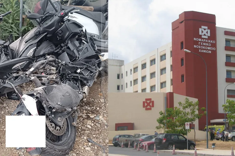 Κρίσιμες ώρες για τον 33χρονο Χανιώτη από το τροχαίο στην Παρηγοριά