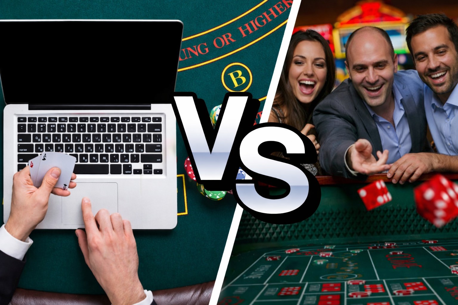 Online καζίνο vs φυσικά καζίνο: Τι δείχνουν τα διαθέσιμα στοιχεία