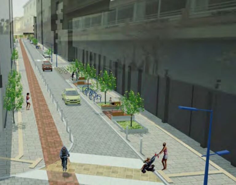 Χανιά: Πεζόδρομος, ποδηλατόδρομος, αστικά καθιστικά, στάθμευση “τέλος” – Έτσι θα γίνει η οδός Τζανακάκη μετά την ανάπλαση (φωτο)