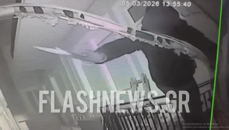 Χανιά: Διάρρηξη σε ιατρείο καρδιολόγου – Κάμερα κατέγραψε τον δράστη (video)