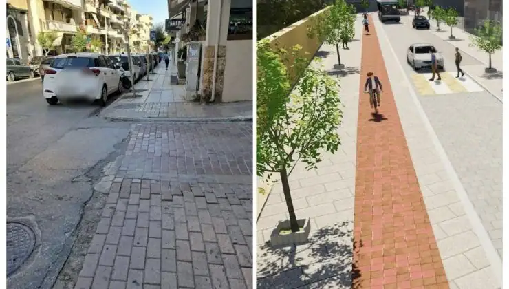 Χανιά: Δείτε αναλυτικά τα σχέδια για την ανάπλαση της οδού Τζανακάκη και τις κυκλοφοριακές ρυθμίσεις (φωτο)