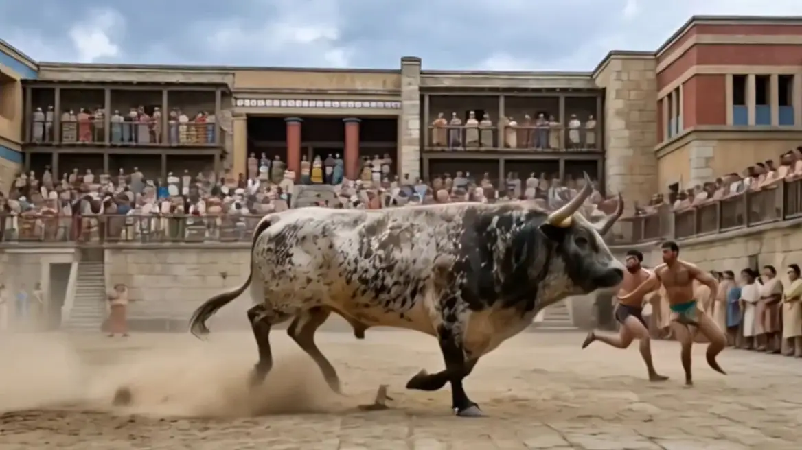 Η Κνωσός του 1700 π.Χ. «ζωντανεύει» με την βοήθεια του AI, δείτε βίντεο με την εντυπωσιακή αναπαράσταση