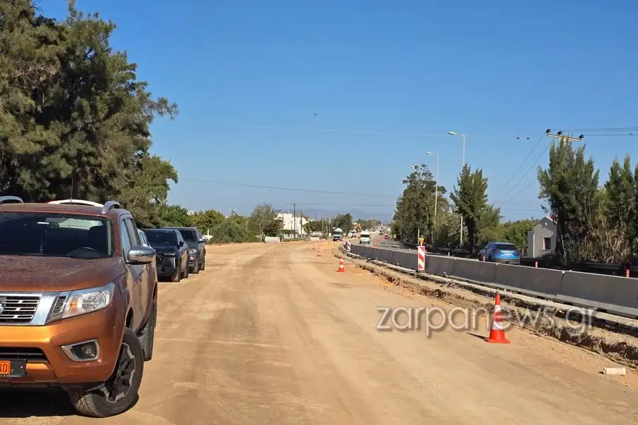 Χανιά: «Γολγοθάς» για τους οδηγούς – Πότε αναμένεται να ανοίξει ο κόμβος Βαμβακόπουλου μετά τη νέα παράταση;