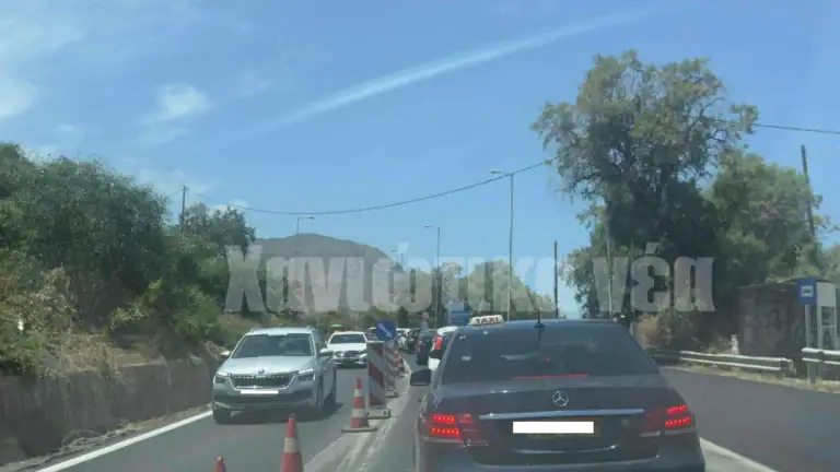 Χανιά: Κυκλοφοριακό κομφούζιο στο ΒΟΑΚ στα Μεγάλα Χωράφια