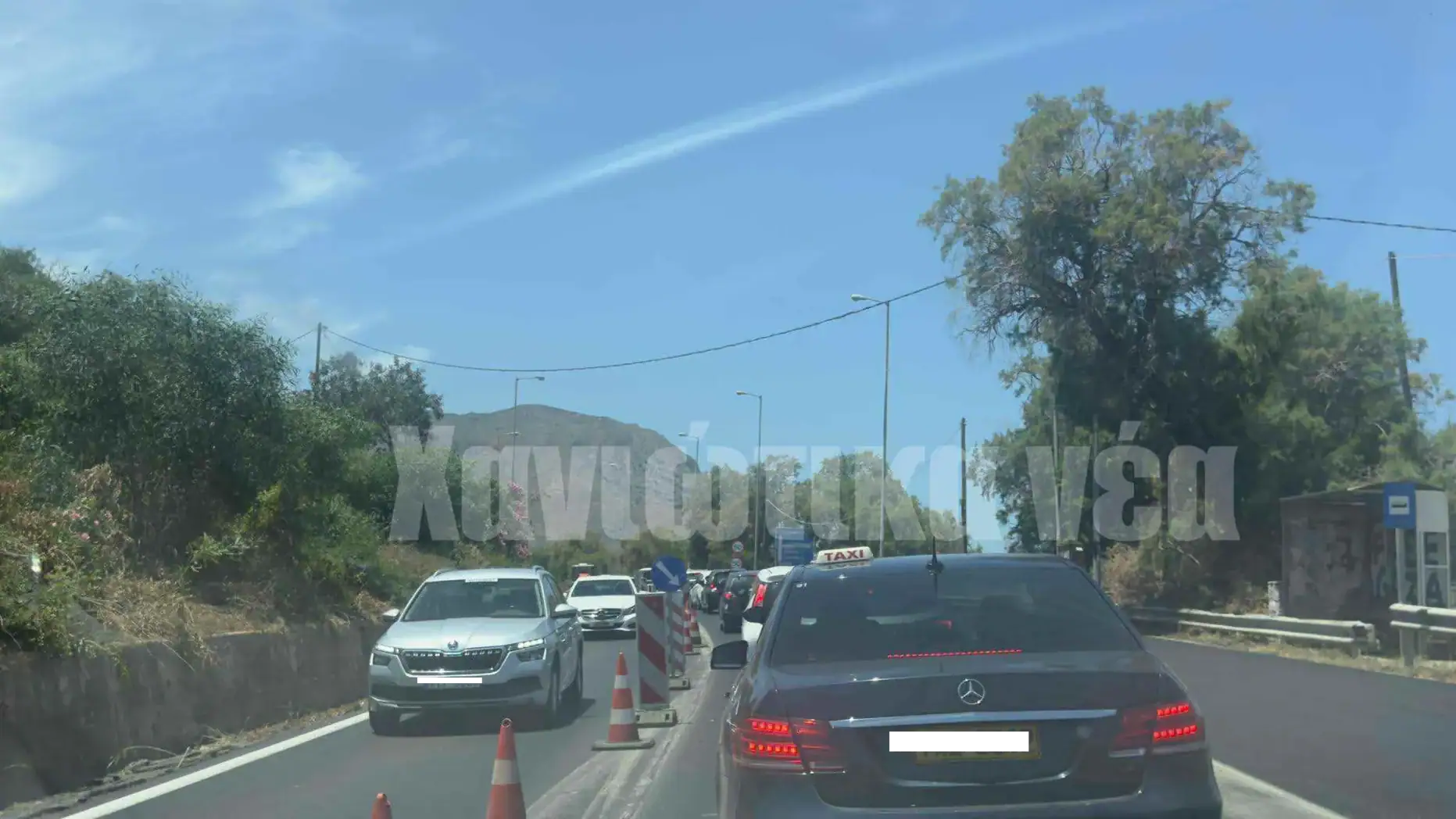 Χανιά: Κυκλοφοριακό κομφούζιο στο ΒΟΑΚ στα Μεγάλα Χωράφια