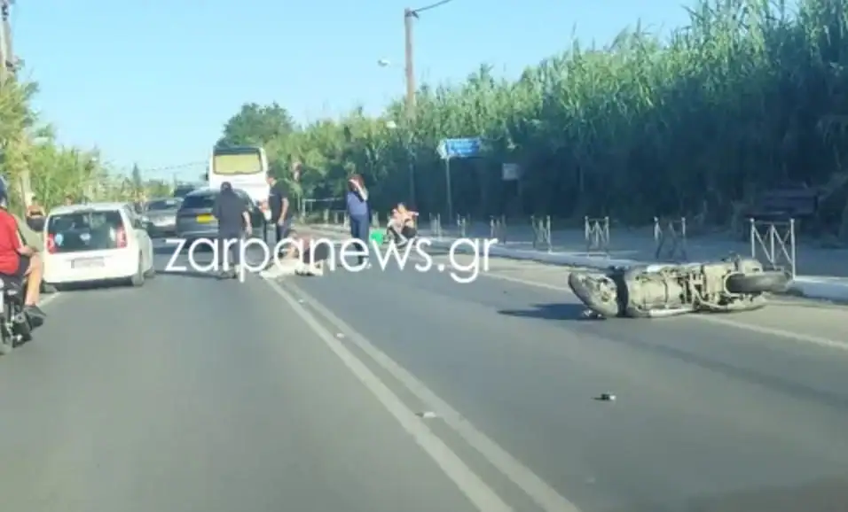 Χανιά: Σοβαρό τροχαίο στον κόμβο του Πλατανιά – Στο Νοσοκομείο δύο άτομα (φωτο)